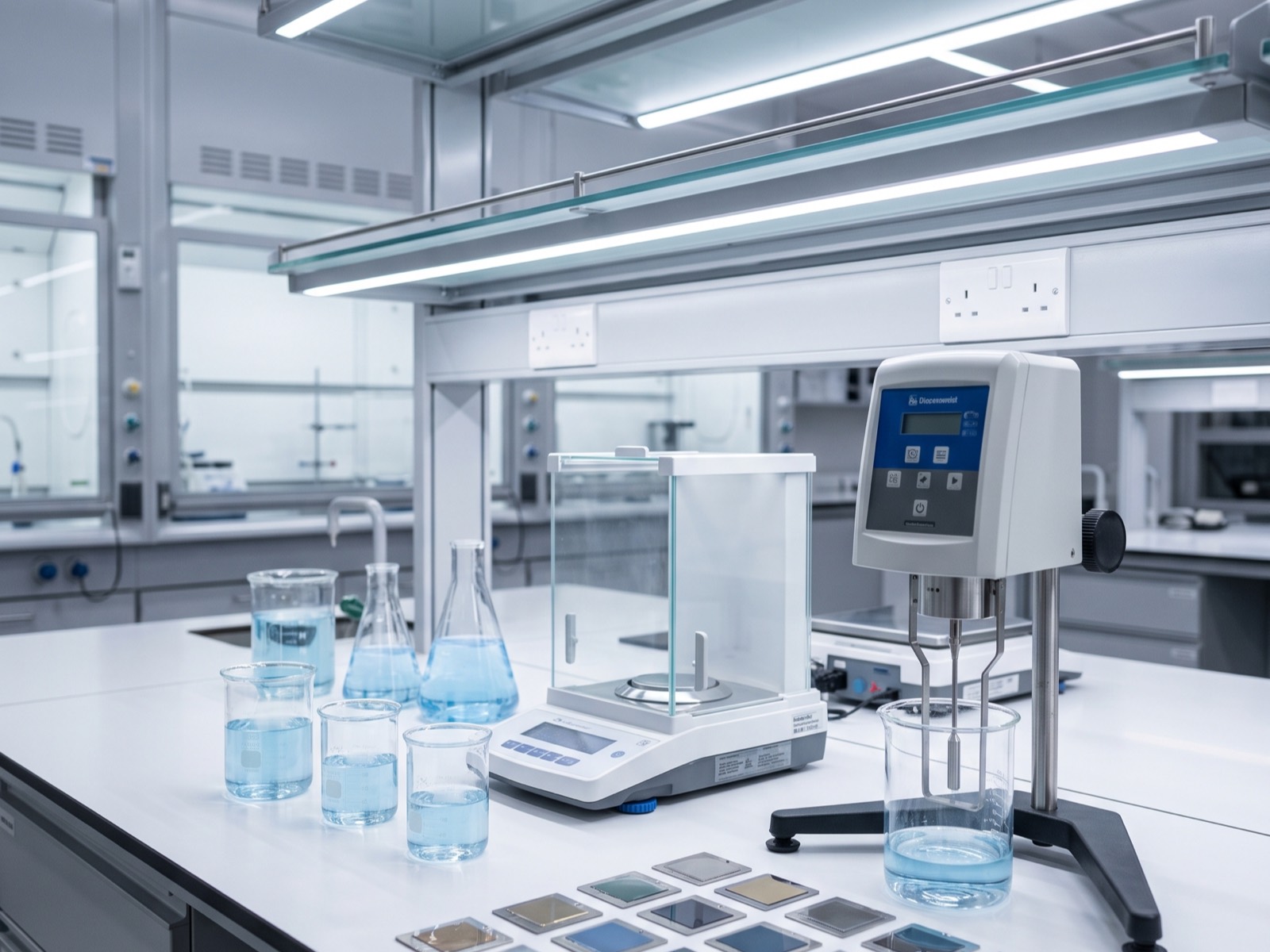 Laboratory and production area inside the MOSVITA GROUP facility