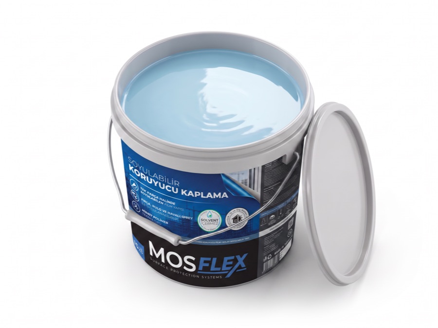 MOSFLEX 15 kg bucket with the lid set beside it